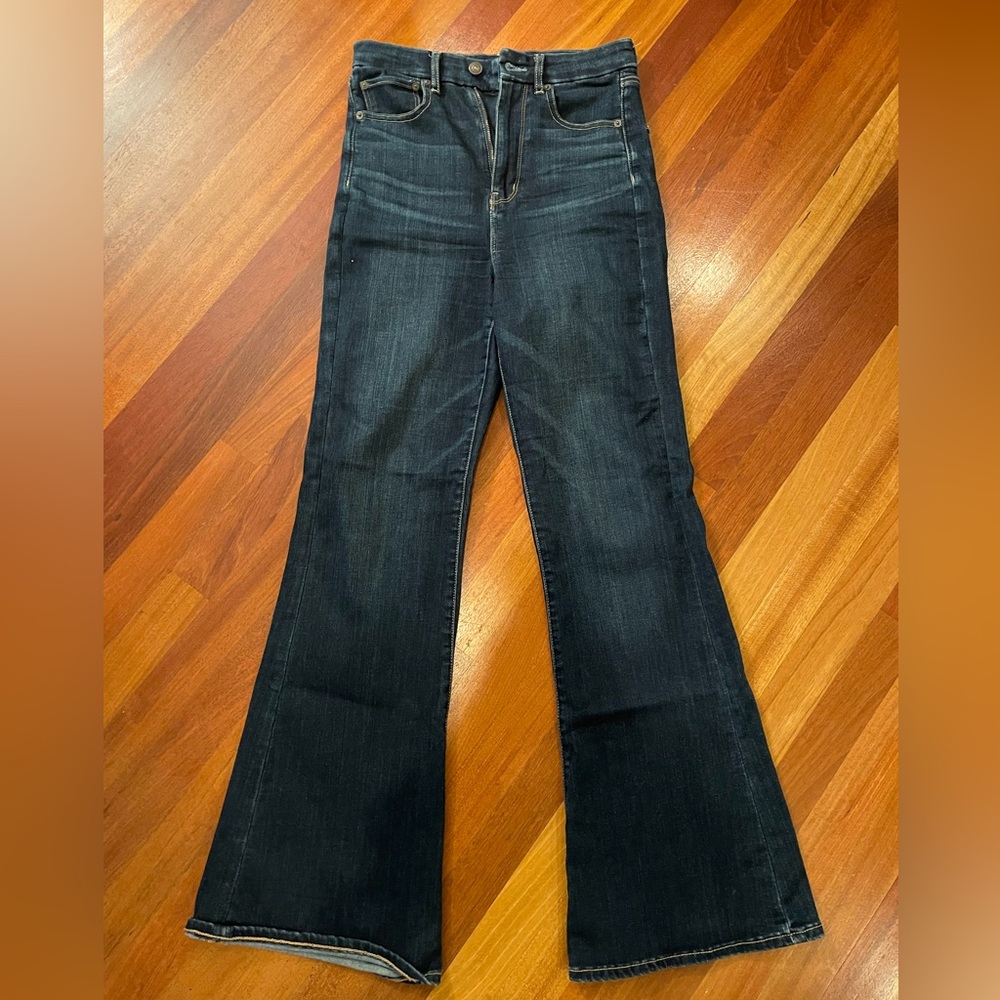 American Eagle High-Waist Flare Jeans